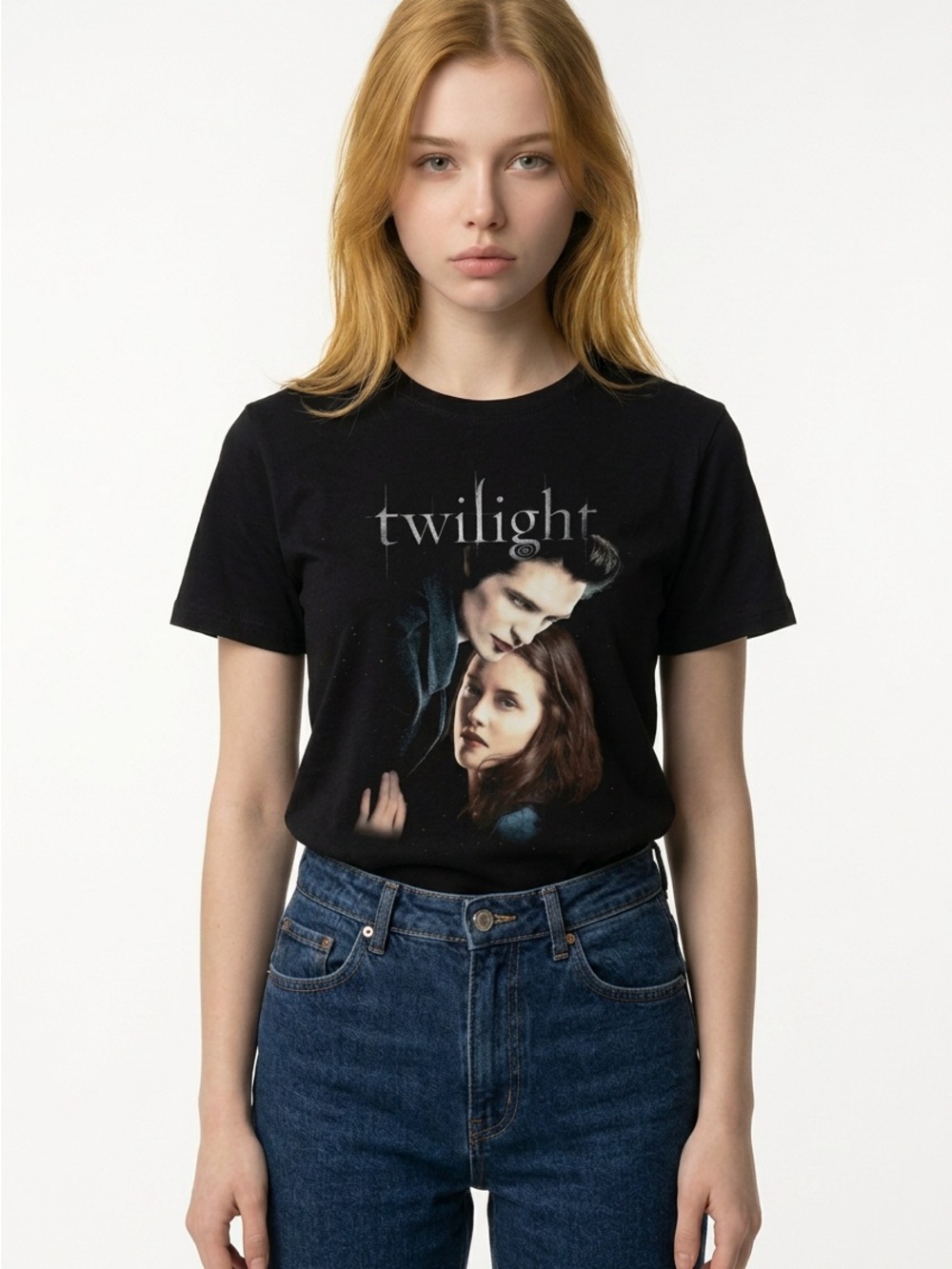 Twilight Saga Movie‎ Graphic T-Shirt Black Edward Bella Lionsgate 2013 Mens XL